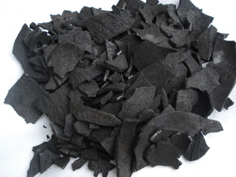 carbonized coconut shell