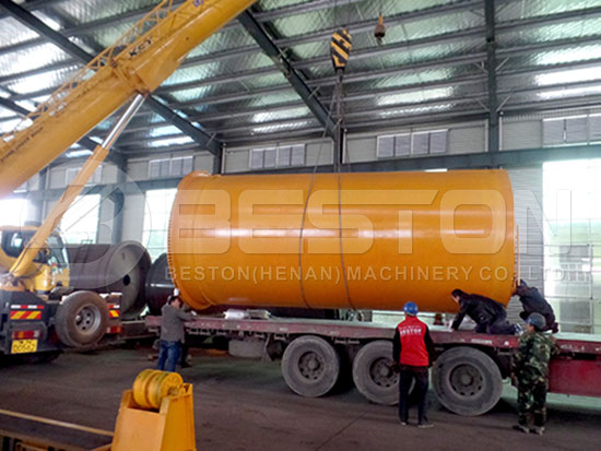 Tyre to Oil Machine to Indonesia
