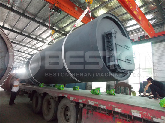 Tyre Pyrolysis Plant to South Africa