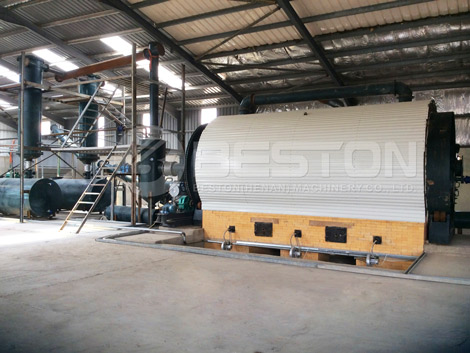 Waste Rubber Pyrolysis Plant