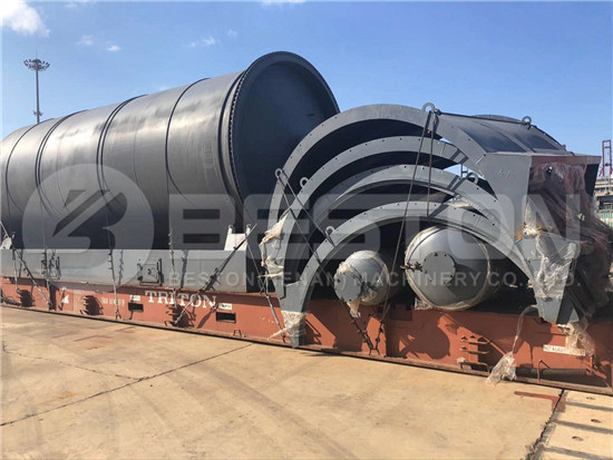 Waste Tyre Pyrolysis Plant in South Africa