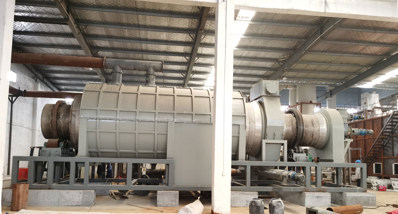 Beston Fully Continuous Charcoal Kiln for Sale
